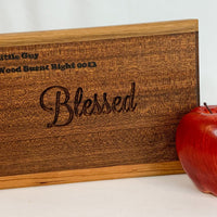 Blessed Custom Cutting Board
