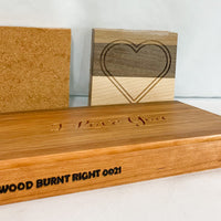 I Love You Custom Cutting Board