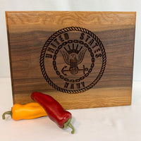 Navy Cutting Board