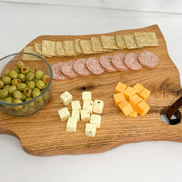 Custom Oak Charcuterie Board