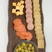 Custom Walnut Charcuterie Board