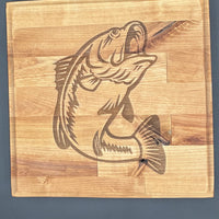 Custom Bass Cutting Board