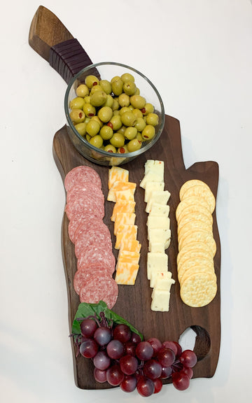 Custom Medium Walnut Charcuterie Board